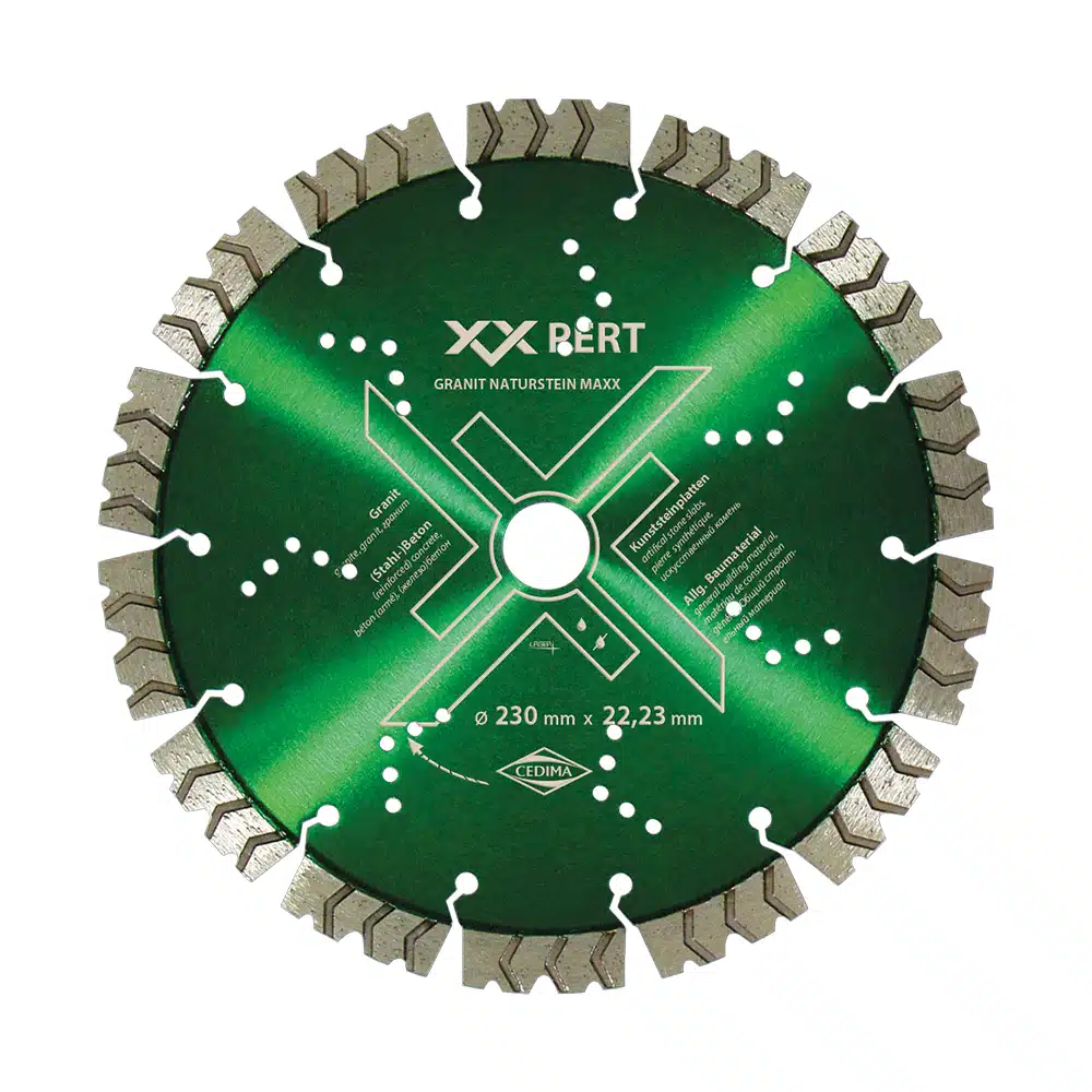 Cedima Granit Naturstein Maxx timanttilaikka luonnonkivelle ja betonille.