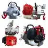 Kannettava polttomoottorivinssi Portable Winch PCW4500 eri kulmista.