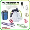 Kannettava polttomoottorivinssi Portable Winch PCW5000 tarvikepaketilla.