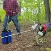 Portable Winch PCW4000 vinssi, köysipussi, köysi, polyeseriliina.
