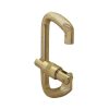 Karabiinihaka – teräs – 70 kN, 28 mm, kierrelukitu - Image 2