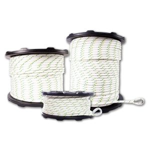 Kaksoispalmikoitu polyesteriköysi 12 mm - silmukat