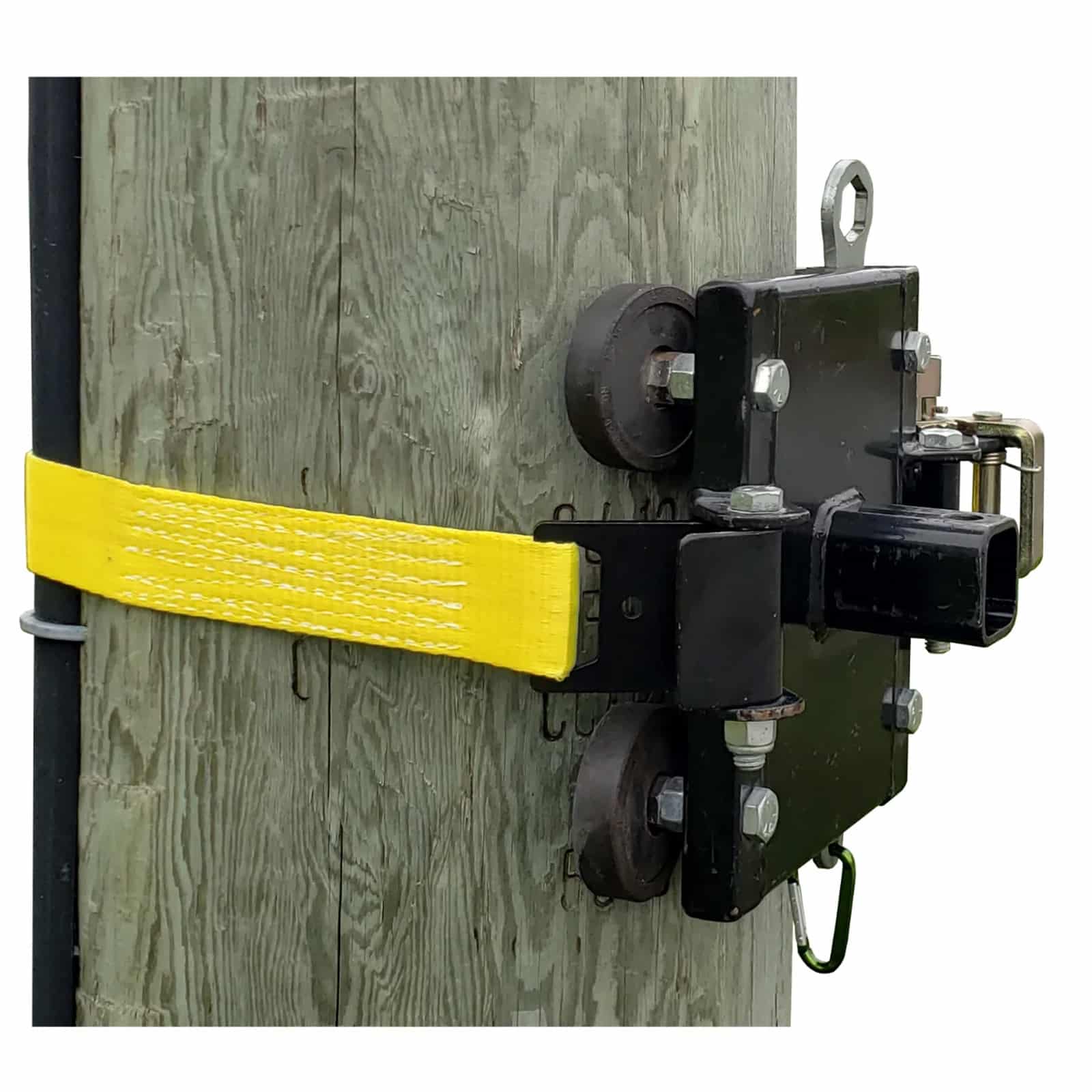 Vinssin ankkurointijärjestelmä puihin ja tolppiin