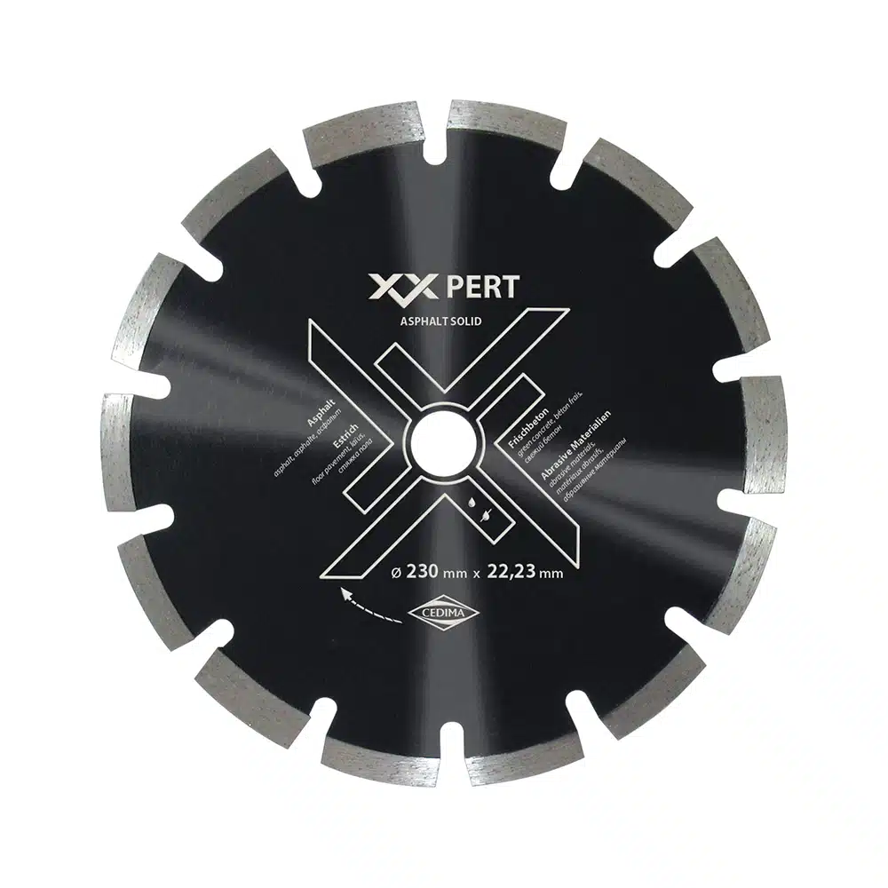 Cedima Asphalt Solid – timanttilaikka asfaltille ja kuluttaville materiaaleille
