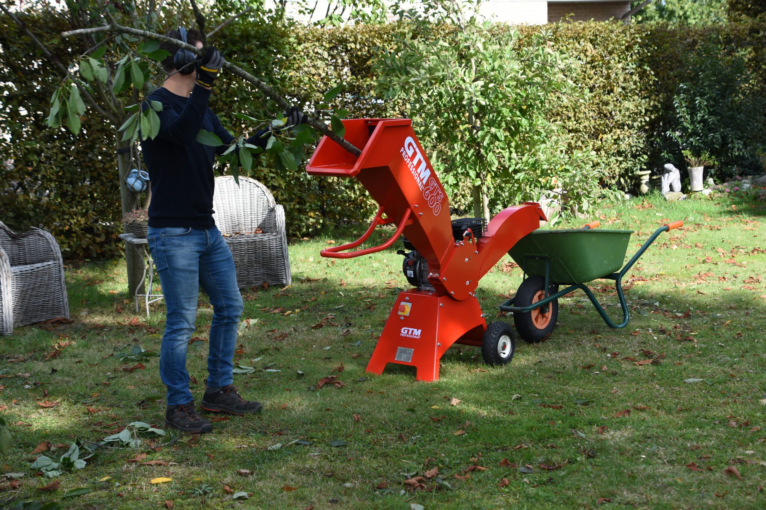 Oksasilppuri polttomoottorilla GTS600 - Image 2