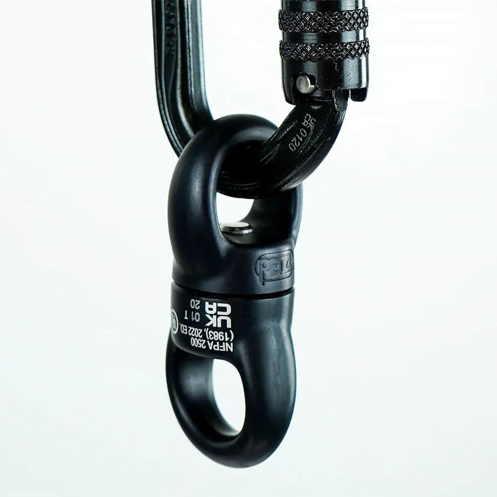 Petzl Swivel S kuulalaakeroitu leikari (23 kN) – P58 S